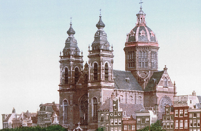 Nicolaasbasiliek Amsterdam (1900, Wikipedia)