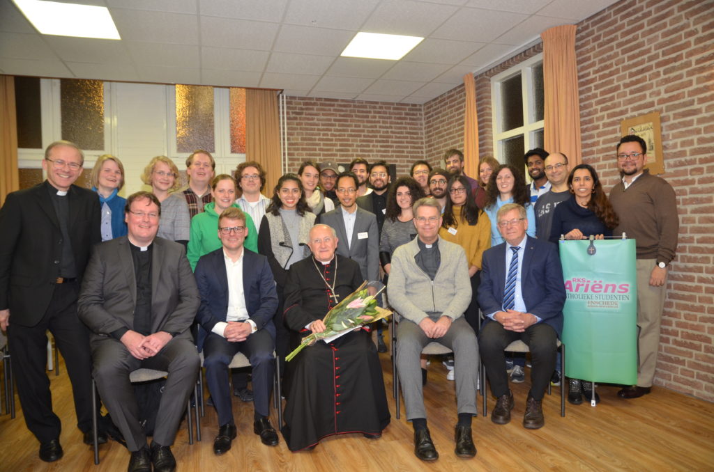 Studentenvereniging Ariëns met nuntius