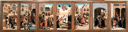 De zeven werken van barmhartigheid: schilderstuk (1504). © Rijksstudio/Rijksmuseum