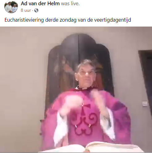 Priester Ad van der Helm