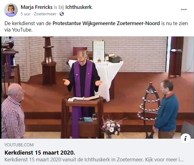 viering Ichtuskerk