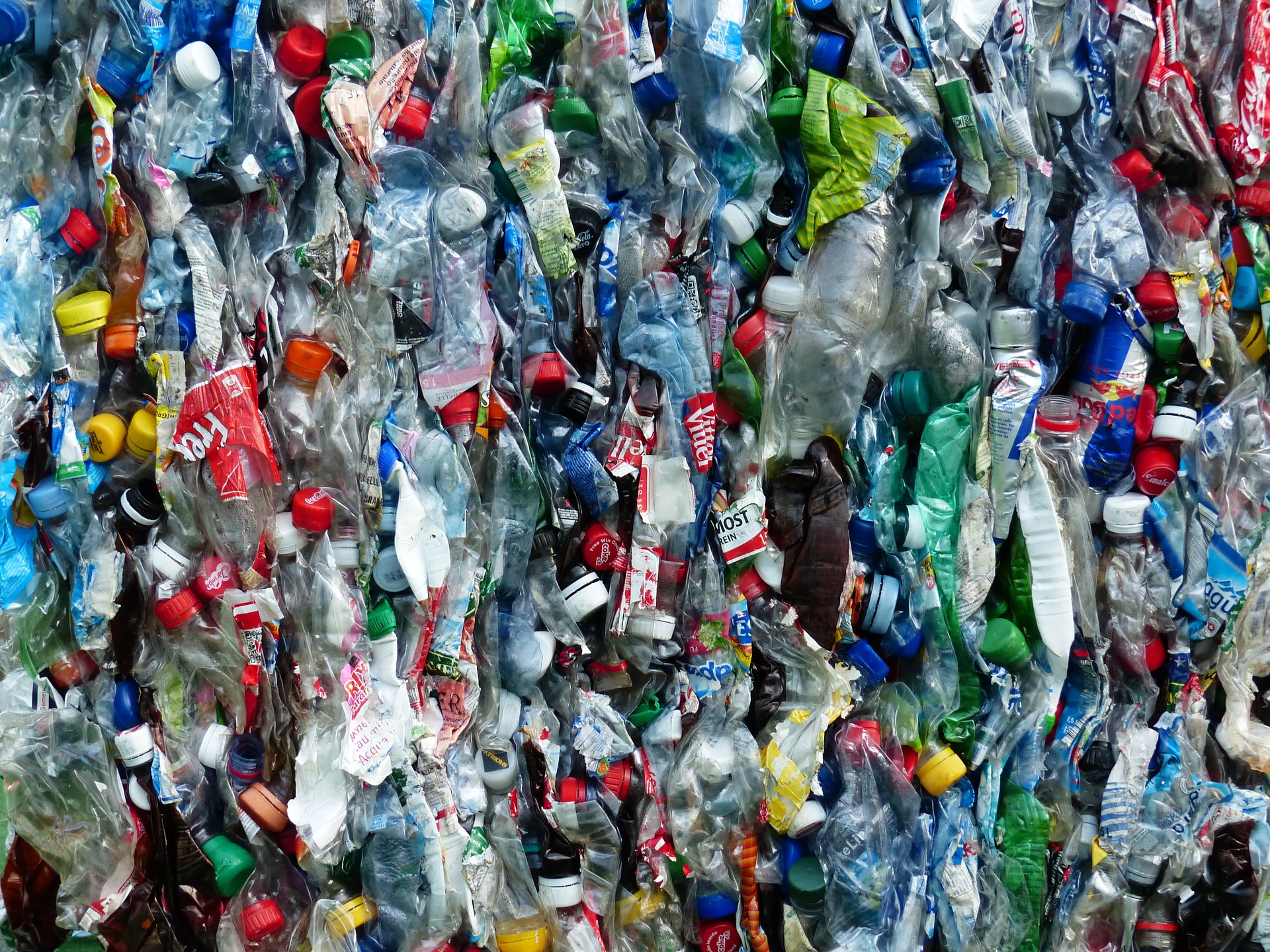 Plastic flessen