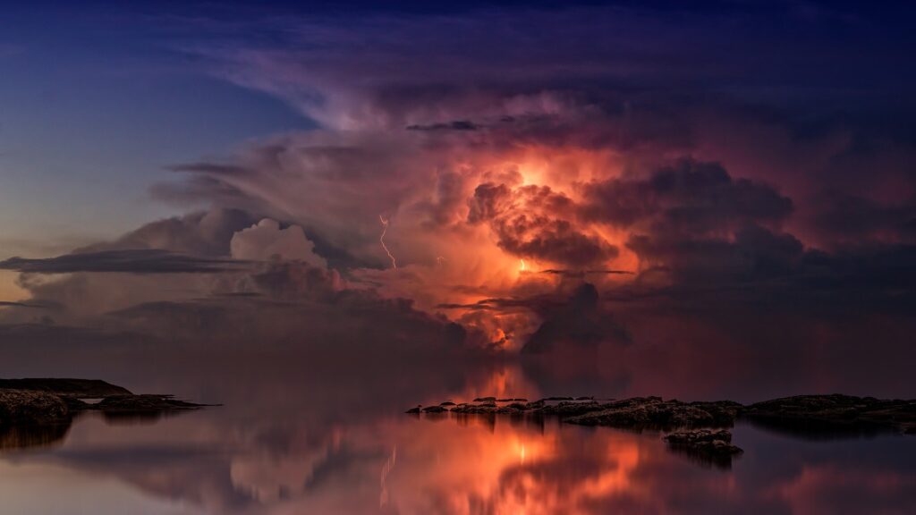 Storm in de verte
