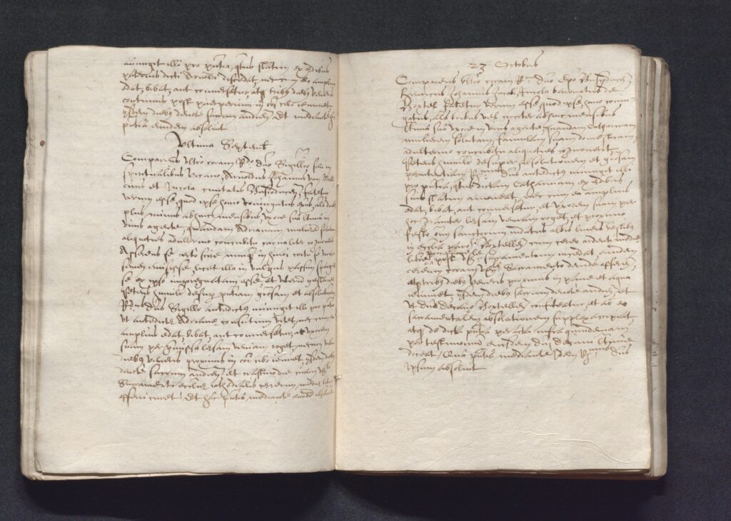 BHIC, 2147 Archief van de bisschop van 's-Hertogenbosch, 1559-circa 1650, inv.nr. 158 scan 23 (rechter pagina)